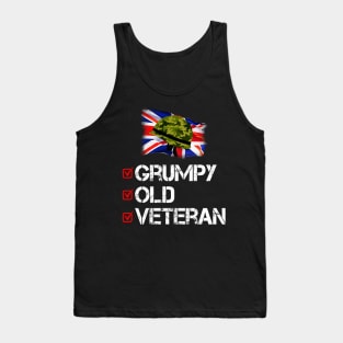 Grumpy Old Veteran Tank Top